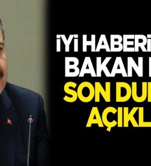 Sağlık Bakanı Fahrettin Koca Koronavirüste Bugünkü tabloyu açıkladı