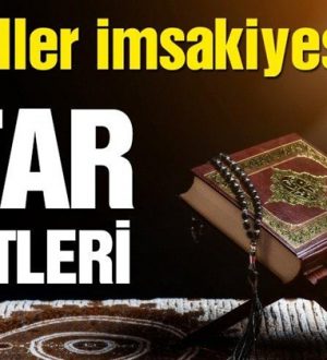 Sahur kaçta imsak vakti! İftar saat kaçta, İstanbul,Ankara,Bursa,Kocaeli