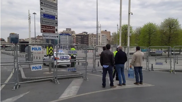  1 Mayıs Emek ve Dayanışma Günüde Taksim’de 1 Mayıs kuşatması!