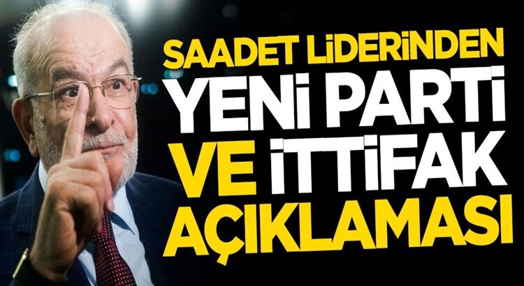  Temel Karamollaoğlu’ndan yeni parti ve ittifak açıklamaları geldi