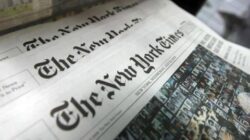 ABD’nin önde gelen gazetelerinden New York Times’tan çarpıcı manşet!