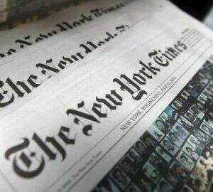 ABD’nin önde gelen gazetelerinden New York Times’tan çarpıcı manşet!