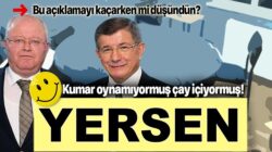 Ahmet Davutoğlu’nun il Başkanı  Kumar oynamıyormuş çay içiyormuş!