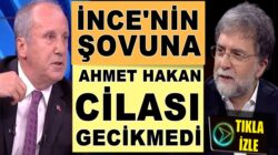 Ahmet Hakan Muharrem ince’nin Haber Global şovuna cila çekti