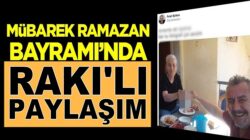 Antalya Barosu Başkanı Polat’tan Bayramda rakılı paylaşım