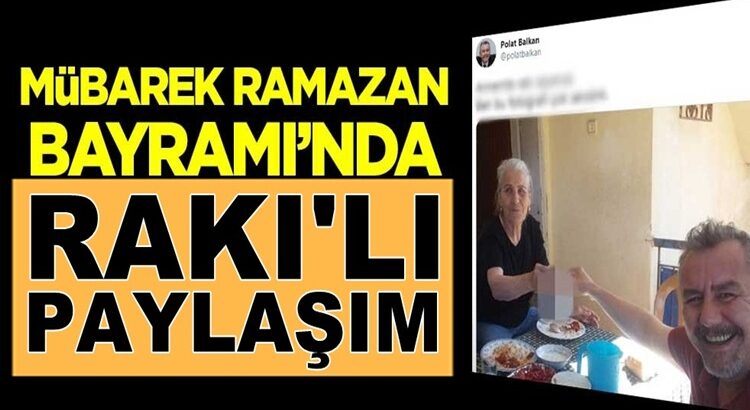  Antalya Barosu Başkanı Polat’tan Bayramda rakılı paylaşım