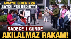 AVM’lere giren kişi sayısı belli oldu: Sonuç Akılalmaz rakamlar!