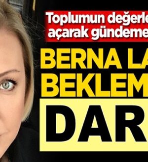 Berna Laçin’e hiç beklemediği darbe! Laçin’e Bazı medya grupları tavır aldı