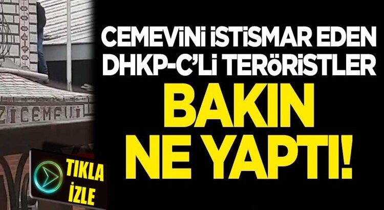  Cemevini istismar eden DHKP-C’li teröristler bakın ne yaptı!