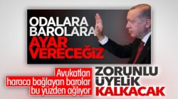 Cumhurbaşkanı Erdoğan’dan kurmaylarına baro düzenlemesi talimatı