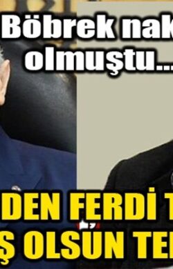 Devlet Bahçeli’den Ferdi Tayfur’a geçmiş olsun telefonu