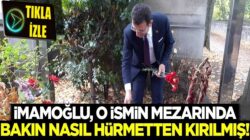 Ekrem İmamoğlu, Yılmaz Güney’in mezarında nasılda hürmetten kırılmış!