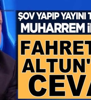 Fahrettin Altun’dan CHP’li Muharrem İnce’ye cevap gecikmedi