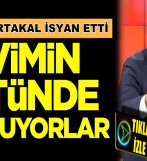 Fatih Portakal Fox Tv’den isyan etti: Evimin üstünde uçuruyorlar