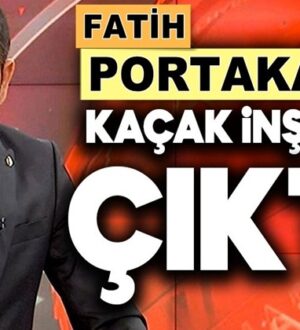 Fatih Portakal’ında, Yılmaz Özdil gibi kaçak villası çıktı !