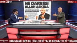 Fatin Dağıstanlı’dan , Hürriyet’e “Ben bu cümleleri yazan gazeteyi yırtarım”