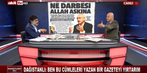 Fatin Dağıstanlı’dan , Hürriyet’e “Ben bu cümleleri yazan gazeteyi yırtarım”