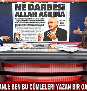 Fatin Dağıstanlı’dan , Hürriyet’e “Ben bu cümleleri yazan gazeteyi yırtarım”