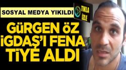 Gürgen Öz İGDAŞ’ı fena tiye aldı! Sosyal medya yıkıldı