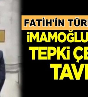 İBB Başkanı Ekrem İmamoğlu’ndan Fatih’in türbesinde,  tepki çeken tavır