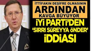 İYİ Parti’li Lütfü Türkkan’dan ‘Sırrı Süreyya Önder’ iddiası