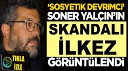 İzmir, Çeşme’de  Soner Yalçın’ın villa skandalı ilk kez görüntülendi