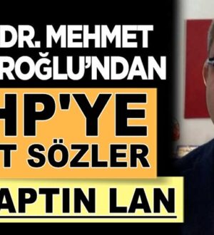 Mehmet Çilingiroğlu’ndan CHP’li Mustafa Akaydına sert sözler