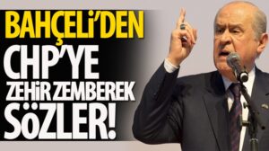 MHP Lideri Devlet Bahçeli: CHP, vatansız fesat yuvalarına gel gel yapıyor