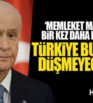 MHP Lideri Devlet Bahçeli, Cumhur İttifakı’na ilişkin bir açıklama yaptı