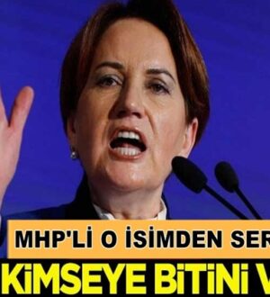 MHP’li Cemal Enginyurt’tan Sert sözler: Ablan kimseye bitini vermez