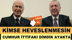 MHP’li Semih Yalçın, Kimse heveslenmesin Cumhur İttifakı dimdik ayakta!