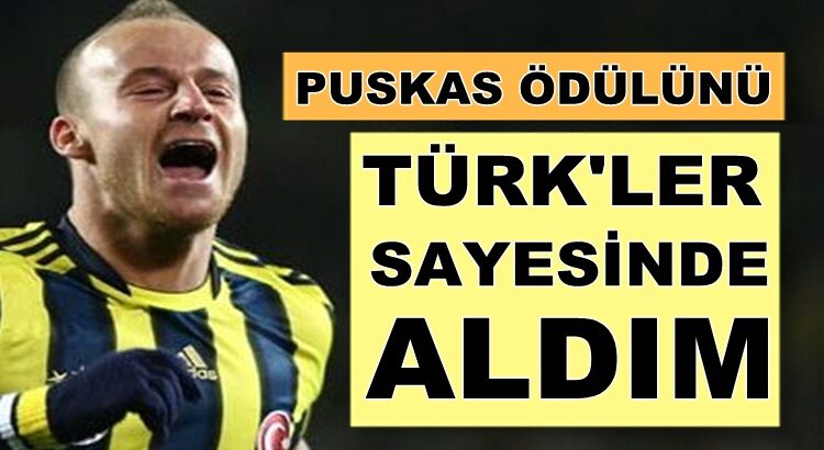  Miroslav Stoch: Puskas Ödülü’nü almamda Türkiye’nin büyük büyük