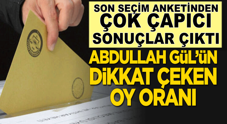  ORC Araştırma Açıkladı  İşte son Cumhurbaşkanlığı seçim anketi