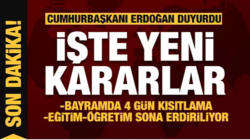 Ramazan bayramında sokağa çıkma olacakmı? Yasak kaç gün?