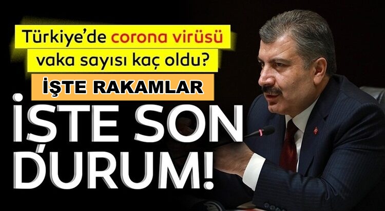  Sağlık Bakanı Fahrettin Koca 25 mayıs koronavirüs tablosunu açıkladı