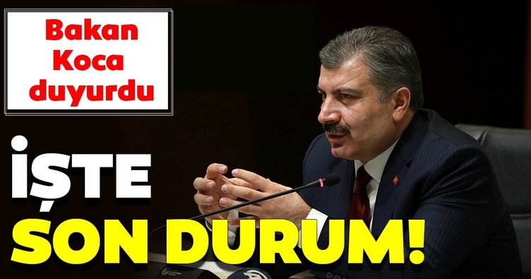  Sağlıkı Bakan Fahrettin Koca 14 Mayıs Korona virüs tablosunu açıkladı