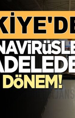Türkiye’de koronavirüsle mücadelede yeni dönem bugün Başlıyor!