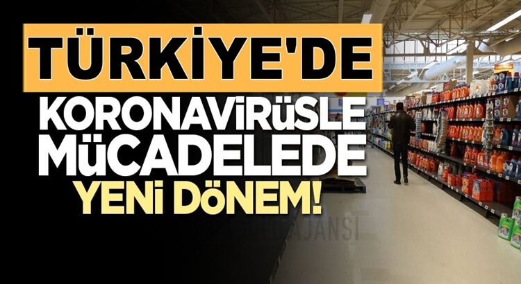  Türkiye’de koronavirüsle mücadelede yeni dönem bugün Başlıyor!