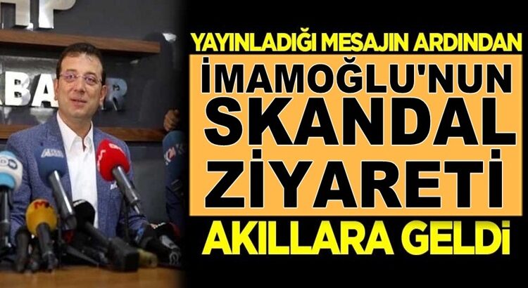  Yayınladığı mesajın ardından  İmamoğlu’nun HDP ziyareti akıllara geldi