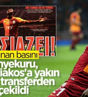 Yunan basını: Onyekuru Galatasaray’dan çok Olympiakos’a yakın