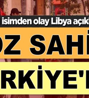 ABD’li Matthew Bryza: Libya’da söz sahibi Türkiye’dir