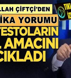 Abdullah Çiftçi: ABD’deki ayaklanmalar Trump’ı indirme operasyonudur