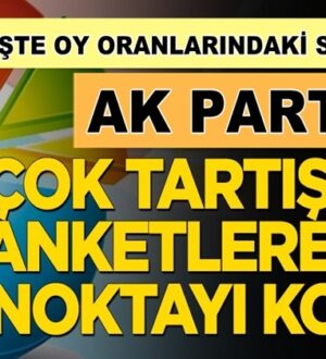 AK Partili Hamza Dağ’dan manipülatif anketler ile ilgili açıklama!