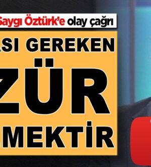 AK Parti’li Salih Cora, Saygı Öztürk’e olay çağrı! ‘Özür dilemek yerine…’