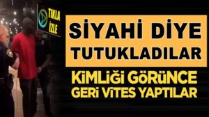 Amerika’da polisin siyahi diye kelepçe vurduğu kişi FBI ajanı çıktı!