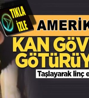 Amerika’de kan gövdeyi götürüyor! Dükkanları taşladılar linç ettiler