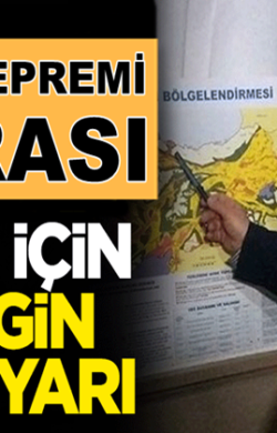Bingöl depremi sonrası Prof. Dr. Ahmet Ercan, 4 ilimizi uyardı