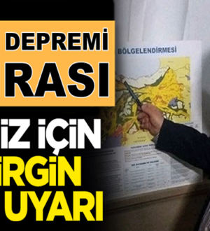 Bingöl depremi sonrası Prof. Dr. Ahmet Ercan, 4 ilimizi uyardı