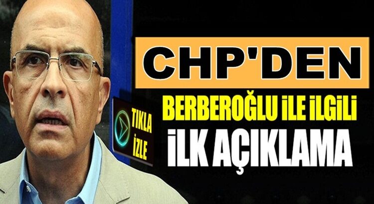  CHP’den Enis Berberoğlu ile ilgili ilk açıklama  Engin Altay’dan geldi