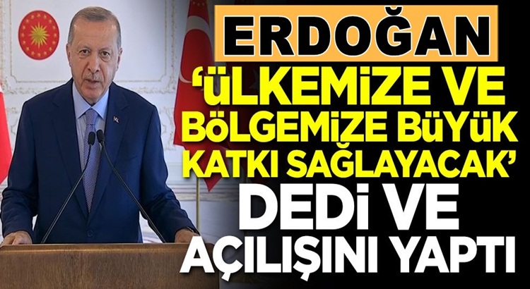  Cumhurbaşkanı Tayyip Erdoğan Kars Barajı’nın açılışını yaptı